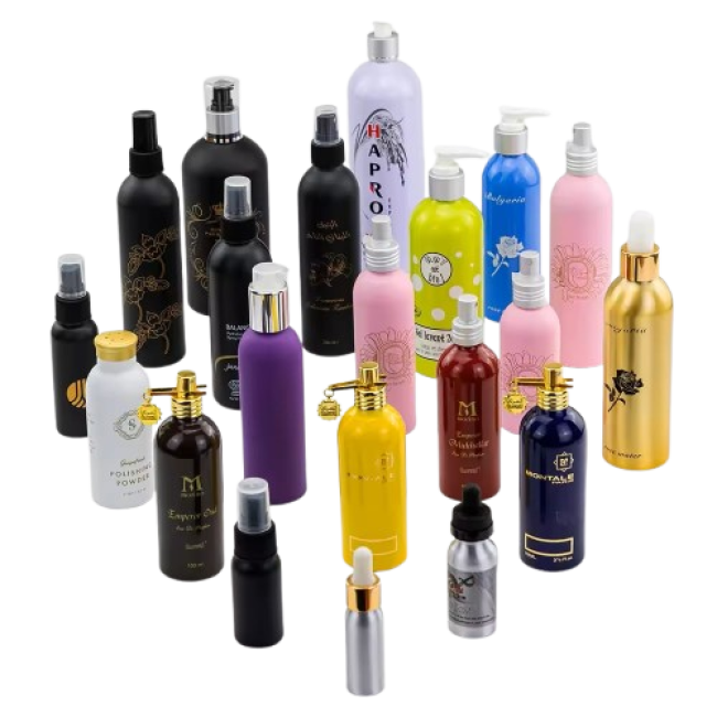 Chai nhôm mỹ phẩm dạng xịt