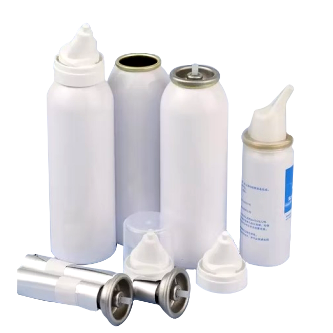 Aluminum pharmaceutical aerosol can