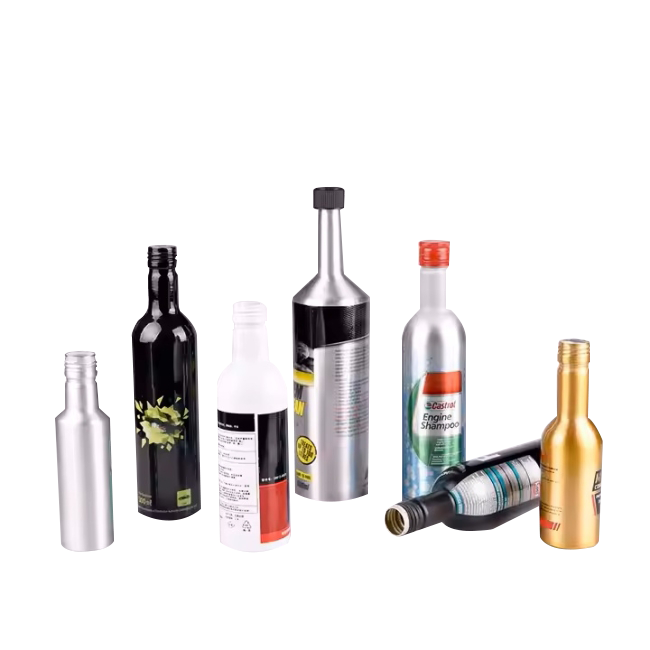 Aluminum additive bottle -  Long neck