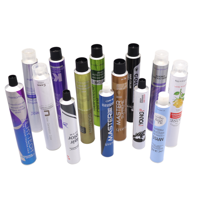 Aluminum cosmetic tube